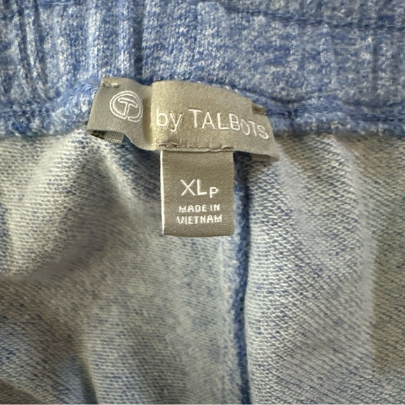 Talbots Blue Capris with Drawstring - Picture 6 of 7